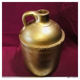 Painted Stone Jug (Antique)