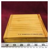 G.E. Barbour Co. Wooden Box (Vintage)