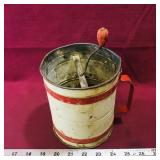 Painted Metal Sifter (Vintage)