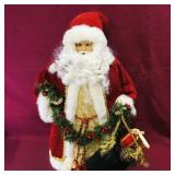 Santa Claus Treetop Decoration (18 3/4" Tall)