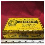J.G. Dills Cut Plug Tobacco Tin (Vintage)
