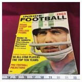 Inside Football 1965 Magazine