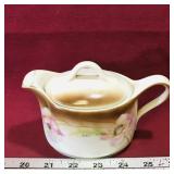 Handpainted Germany Covered Creamer (Vintage)