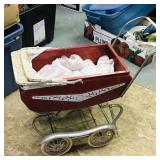 Metal Baby Doll Carriage (Vintage)