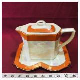 Altwasser Germany Teapot & Tray Set (Vintage)