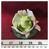 1984 Porcelain Woodland Surprises Frog