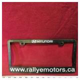 Hyundai Rallyemotors License Plate Frame
