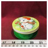 Small Christmas Mouse Tin (Vintage)