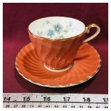 Aynsley Bone China Teacup & Saucer (Vintage)