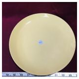 Bali Hai Solid Color Yellow Dinner Plate (Vintage)