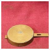 Painted Lead Clock Weight (Vintage)