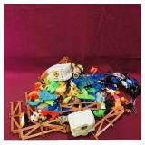 Large Lot Of Vintage Toys / Parts