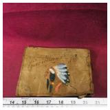 Handcrafted Leather Sleeve Holder (Antique)