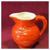 Small Pottery Creamer (Vintage) (Made In Japan)