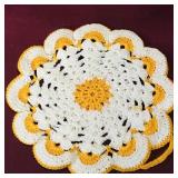 Crochet Medallion Doilie (Vintage) (6 1/4")