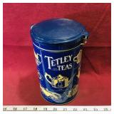 Tetley Teas Collector Tin (7 1/2" x 5")