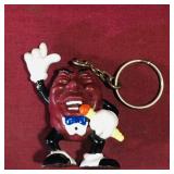 California Raisin Keychain (Vintage)
