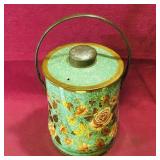 Tin Tea Container (Vintage) (6 1/2" x 4 1/2")