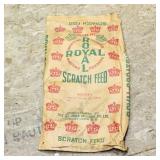 Royal Scratch Feed Saint John NB Sack (Vintage)