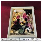 Framed Silhouette Art Print (Vintage)