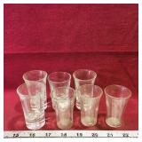 Lot Of 7 Shot Glasses