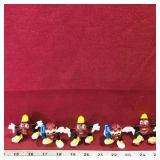 Lot Of 5 Small California Raisins Toys (Vintage)