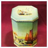 Tin Nautical Container (Vintage)