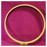 Large Wooden Cross-Stitch Hoop (Vintage)