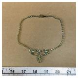 Rhinestone Necklace (Antique)