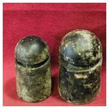 Lot Of 2 Rubber Telephone Pole Insulators