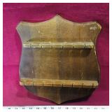 Wooden Wall Mount Souvenir Spoon Plaque