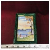 Framed Myron Angus Art Print (6 1/4" x 4")