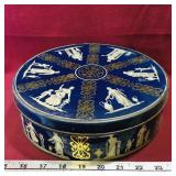 Tin Biscuit Container (Vintage)