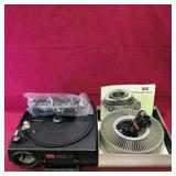 Kodak Carousel 800 Projector & Accessories / Case