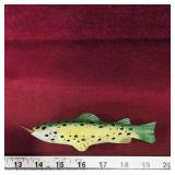 Woodcarved & Painted Fish Decoy (Vintage)
