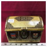 Canada Provincial Flags Tin Chest (Vintage)