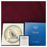 Schmid Berta Hummel Christmas 1981 Plate & Box