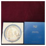 Schmid Berta Hummel Christmas 1980 Plate & Box