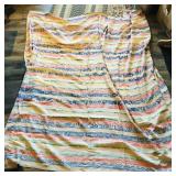 Upholstered Material Throw (Vintage)