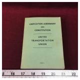 Unification Agreement & Constitution Book