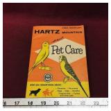 Hartz Mountain Pet Care Booklet (Vintage)