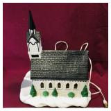 Ceramic Catherdral Table Light