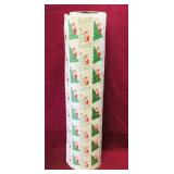 Large Roll Of Christmas Wrapping Paper (Vintage)
