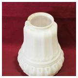 Milk Glass Ceiling Light Cover (Vintage)