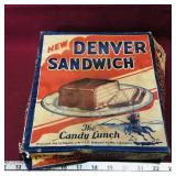 The Denver Sandwich Cardboard Box (Vintage)
