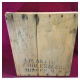 Atlantic Wholesalers Sussex NB Wooden Crate