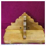 Wooden Wall Mount Shelf (Vintage)
