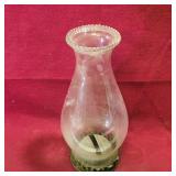Glass Oil Lamp Chimney (Antique)