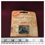 Pack Of Safe-Tee Window Points (Vintage) (Sealed)