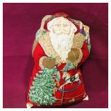 Santa Claus Chair Pillow (Vintage)